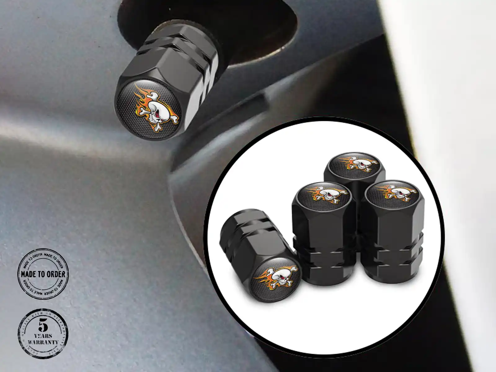 Valve Stem Caps Car Professional Build Style